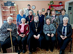Встреча священника с читателями Межпоселенческой библиотеки имени А.Т. Прасолова  г. Россоши