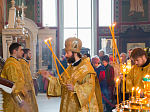 Епископ Россошанский и Острогожский Андрей совершил Божественную литургию в день памяти великого угодника Божия – святителя Спиридона Тримифунтского