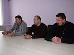 Встреча священнослужителей и представителей казачества Каменского хутора