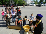 17 мая павловчане встретили участников второго мотопробега в поддержку православия, русской культуры и российской государственности