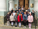 Учащиеся средней общеобразовательной школы №2 посетили Тихоновский соборный храм Острогожска
