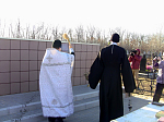 В Богучаре открыли отреставрированный воинский мемориал на Северном городском кладбище