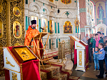 Епископ Россошанский и Острогожский Андрей совершил богослужение в Свято-Ильинском соборе