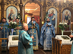 Соборное богослужение в Покровском храме г. Павловска