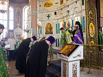 Глава Россошанской епархии совершил праздничное богослужение в праздник Входа Господня в Иерусалим