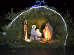 В Верхнем Мамоме встретили Рождество Христово