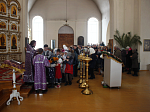 Божественная литургия в Крестопоклонную Неделю Великого поста