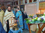 В храме Рождества Пресвятой Богородицы г. Россошь встретили праздник Входа Господня в Иерусалим
