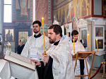 Епископ Россошанский и Острогожский Андрей совершил Царские часы в Ильинском кафедральном соборе