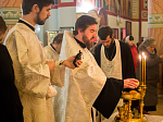 Преосвященнейший епископ Андрей совершил богослужение в канун Богоявления