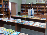 Книжная выставка в читальном зале библиотеки Свято-Ильинского кафедрального собора открыта для посетителей