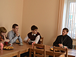 Встреча настоятеля храма иерея Иакова Калинина с учащимися 11 класса и преподавателями ОПК