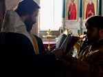 Преосвященнейший епископ Андрей благословил в дорогу юных казаков на «Казачий сполох»