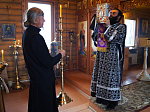Всенощное бдение с чином изнесения Креста в Белогорском мужском монастыре