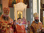 Всенощное бдение в канун престольного праздника кафедрального собора Россошанской епархии