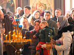 Воскресное богослужение в Свято-Ильинском кафедральном соборе