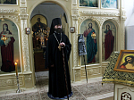 Преосвященнейший епископ Андрей совершил Литургию Преждеосвященных Даров в Костомаровском Спасском женском монастыре