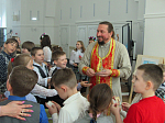 Пасхальный молебен отслужен в храме при школе №6