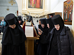 Епископ Россошанский и Острогожский Андрей совершил Божественную литургию в Костомаровской обители