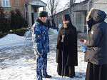 Преосвященнейший епископ Андрей поздравил с Рождеством Христовым заключенных ИК-8 г. Россошь