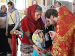 В Неделю 6-ю по Пасхе, о слепом, в Свято-Ильинском кафедральном соборе совершено богослужение