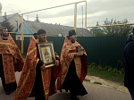 Благочинный принял участие в богослужении в день памяти священномученика Евгения Попова, пресвитера Ольховатского