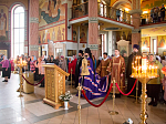 Архиерейское богослужение в кафедральном соборе г. Россошь