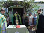 В День Святой Троицы в Елизаветовке завершили работы по замене кровли и по установлению купола с крестом на молитвенном доме