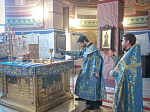 В неделю о мытаре и фарисее в Ильинском кафедральном соборе совершили уставные богослужения