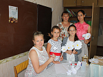 Начало благотворительной акции «Белый цветок» в острогожском ДПЦ свт. Тихона Задонского