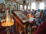 Икона Божией Матери «Спорительница хлебов» продолжает шествие по благочиниям епархии