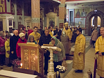 Архипастырское богослужение в Ильинском соборе