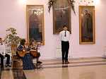 В Воскресной школе кафедрального собора состоялась литературно-музыкальная гостиная для воспитанников старших классов