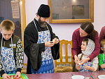 Епископ Россошанский и Острогожский Андрей принял участие в мастер-классе по изготовлению «жаворонков»