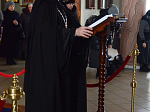 В понедельник первой седмицы Великого поста Преосвященнейший епископ Андрей молился за уставным богослужением