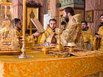 Архипастырь совершил Божественную литургию в Неделю о мытаре и фарисее