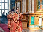 Митрополит Воронежский и Лискинский Сергий возглавил Пасхальную Великую вечерню в Благовещенском кафедральном соборе