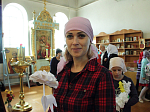 Акция "Белый цветок" в Казанском храме Каменки