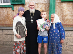 В храме святого вмч и целителя Пантелеймона подвели итоги акции «Собери ребёнка в школу»