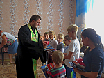 Иерей Константин Деркачев поздравил детей социально-реабилитационного центра с началом учебного года