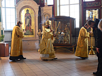 Глава Россошанской епархии совершил богослужение в Ильинском кафедральном соборе Россоши