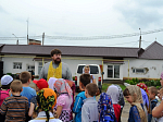 Дети, посещающие пришкольный лагерь Калачеевской гимназии №1, посетили Вознесенский храм г. Калач