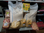 В гуманитарный центр благочиния были доставлены продуктовые наборы