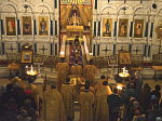 Епископ Россошанский и Острогожский Андрей совершил Новогодний молебен в Ильинском кафедральном соборе