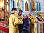 Богослужение в день памяти прп. Илии Муромца, Печерского в Ильинском соборе