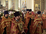 Епископ Россошанский и Острогожский Андрей возглавил Божественную литургию в храме св. мч. Иоанна Воина г. Богучара