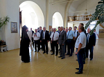 Встреча благочинного Верхнемамонского церковного округа с главами администраций муниципальных образований