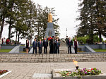 Духовенство Россошанской епархии приняло участие в торжествах, посвящённых 72-й годовщине Победы в ВОВ