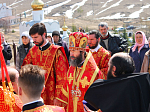Архипастырское богослужение в Костомаровском Спасском женском монастыре