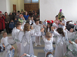 Рождественский концерт детей в храме